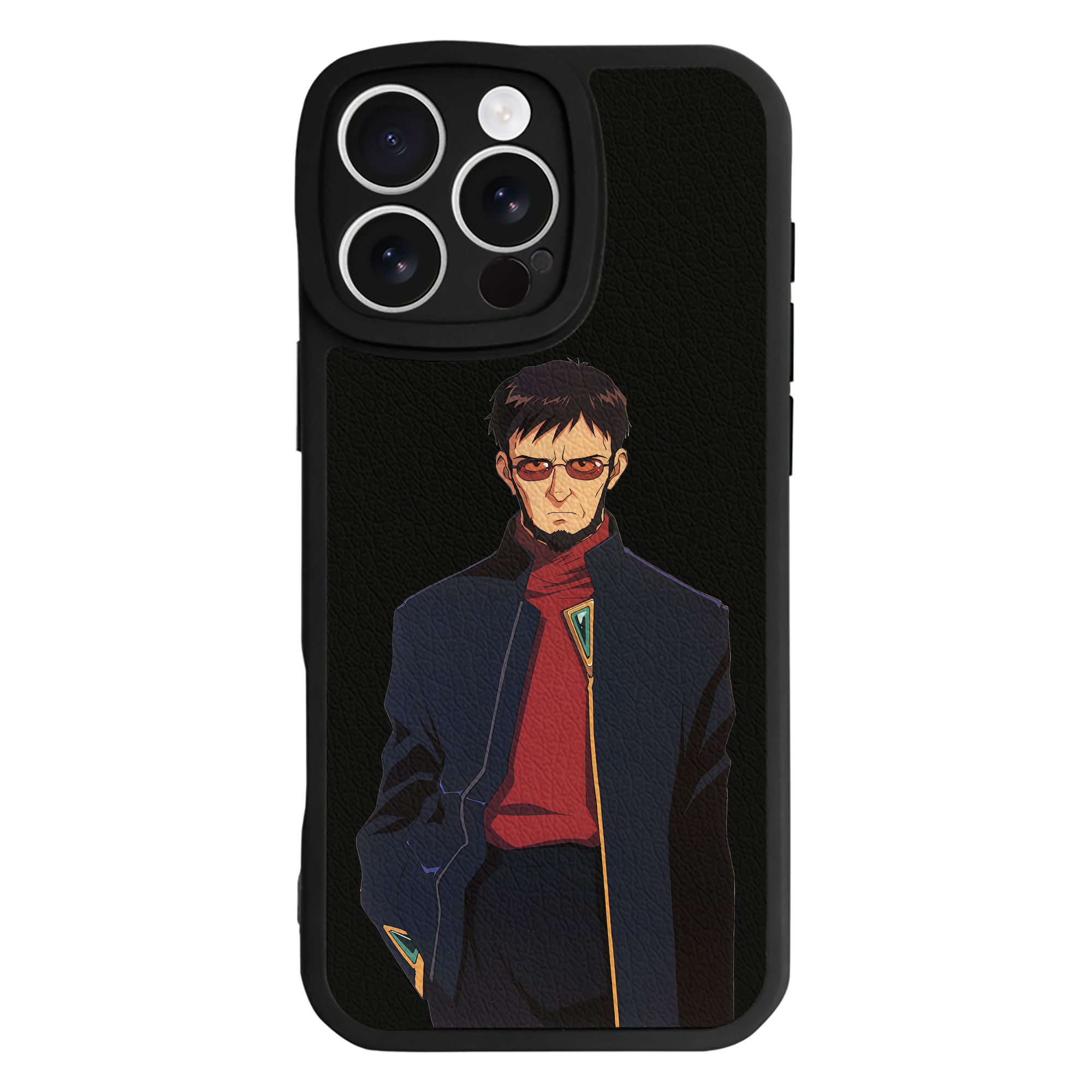 （画像用） EVA 新世紀エヴァンゲリオン 【iPhone 16シリーズ対応】シリコンスマホケース（レザー調） 材質：シリコン